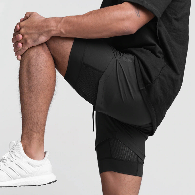 Short running 2 en 1 Runmont anti-irritations Image